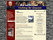 Tablet Screenshot of nothingforgranted.com